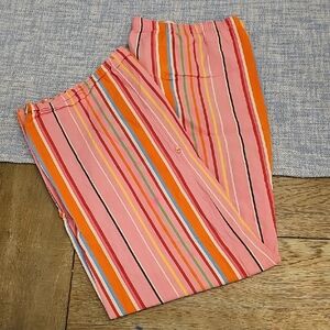 PINK Victoria's Secret (L) Multicolor Striped Pajama Pants